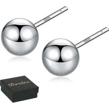 Náušnice STŘÍBRNÉ NÁUŠNICE RYZOST 925 STŘÍBRO Puzety se ŠROUBKEM Dámské