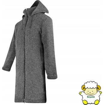 Dámský kabát KRYSTA dámský kabát vícebarevný s kapucí PŁ-G velikost M