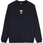 santa cruz Pánská mikina dressen skull dot front crew black