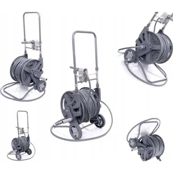 Zavlažování VOZÍK DRŽÁK NAVIJÁK NA ZAHRADNÍ HADICI 45m+2m 1/2"