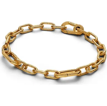 Náramek PANDORA ME Pozlacený náramek s malými články s texturou