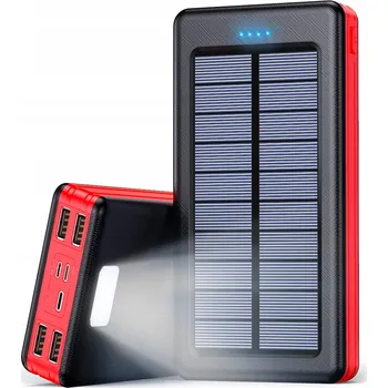 Powerbanka POWERBANKA 30000mAh LED SVÍTILNA 4x USB 2.1A