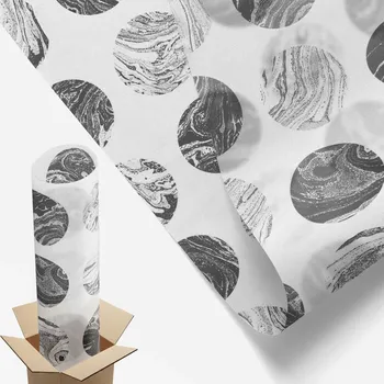 Prostěradlo Samolepicí Fólie Mléčná Samolepicí 50x100 cm Mramorová Elegance