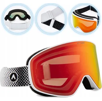 Lyžařské brýle ATTABO Kinik bílé OS