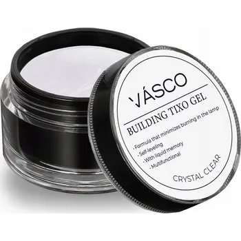 Lak na nehty Stavební gel s pamětí tekutin Vasco Tixo Cristal Clear 15 ml