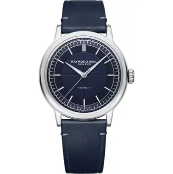 Hodinky Raymond Weil - 2925-STC-50001 - Automatic Central Seconds - 39 mm - blue dial