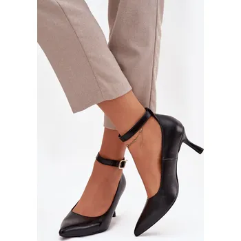 Dámské lodičky Boto Lodičky s páskem Perrine Barva: Černá, Velikost: 39