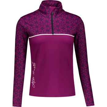 Dámská mikina Dámská funkční termo mikina premium ALTISPORT VOJ/ALW053TER03 FIALOVÁ XL