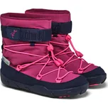 Dětské barefoot sněhule Affenzahn Snow Boot Vegan Snowy Flamingo - vel. 24