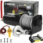 Elektrický lanový naviják 12V 1t (2000lbs - 907kg) MAR-POL 7.000 Kg HOBY Sklad3 M80760 (7.000 Kg HOBY Sklad3 M80760)