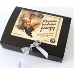 KNITVA Dárkové balení klasických ponožek FAJAN černé - 10 párů černá 45