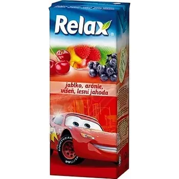 Relax jablko-arónie-višeň-lesní jahoda 200ml