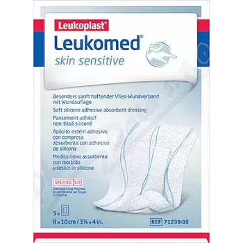 Náplast BSN Leukomed Skin Sensitive 8x10cm 5 ks