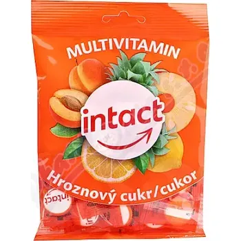 Čokoláda Intact hroznový cukr Multivitamin 75g