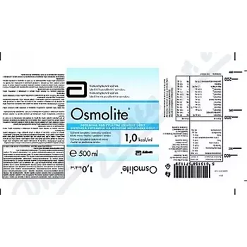 Speciální výživa OSMOLITE por.sol.1x500ml 1.0 kcal/ml