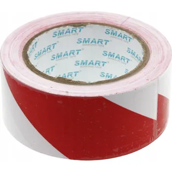 Lepicí páska Výstražná páska samolepicí červeno-bílá