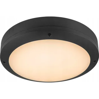 SLV Stropní Svítidlo BULKHEAD Senzor V 360 20W 3000/4000/6500K IP65 IK10 - černé