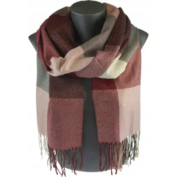 Podprsenka Agrafka šála červená 200 cm - dámská