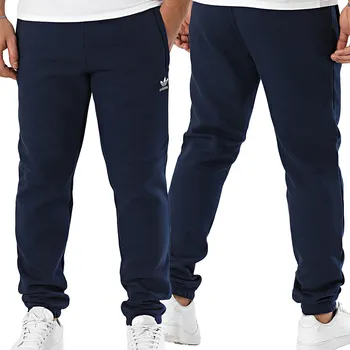 Adidas pánské tepláky tmavě modré, kapsy na zip IY7357 S