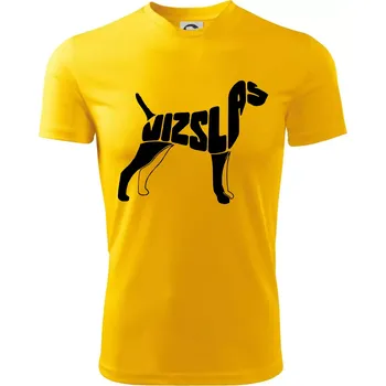 Chlapecké tričko Maďarský ohař - Dětské triko sportovní (dresovina) - 158 cm/12 let ( Žlutá )