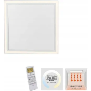 Stropní LED svítidlo přisazené JUST LIGHT 40 W, integrovaný LED zdroj, 60 cm, bílé