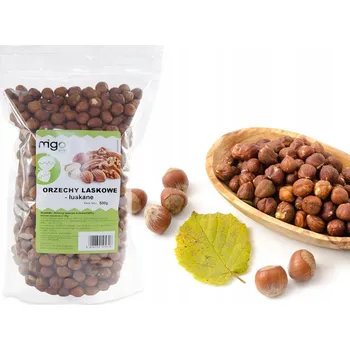 MIGOgroup Lískové ořechy celé ořechy 500 g