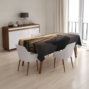 ubrus Sablio Ubrus Loďka na jezeře 2 - 90x90 cm