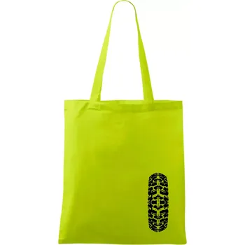 Enduro / cross pneumatika - Taška bavlněná - 42 x 38 cm ( Limetková )
