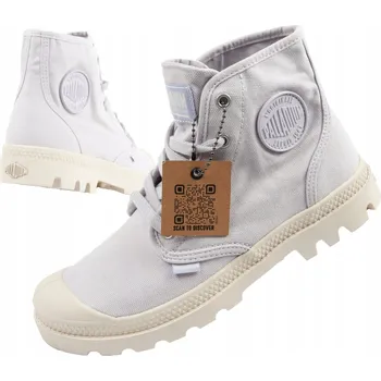 Dámská zimní obuv Dámské sportovní boty kotníkové boty nad kotník Palladium Pampa Hi vel. 42 fialové