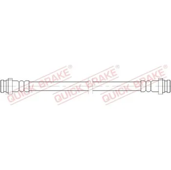 Brzdová hadice Brzdová hadice QUICK BRAKE 25.079