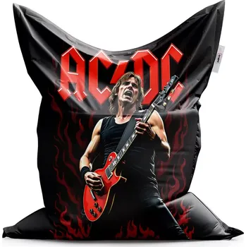 Sedací pytel Sablio Sedací vak ACDC Kytarista - 150x100 cm