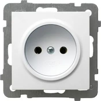 Elektrická zásuvka Elektrická Zásuvka Ospel bílá GP-1G/m/00