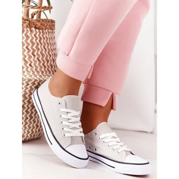 Dámské tenisky Boto Klasické Dámské Tenisky Omerta Barva: Stříbrná, Velikost: 38