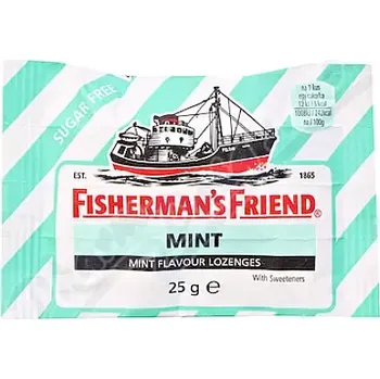 Bonbon Fishermans Friend bonbóny dia mint/zelené 25g