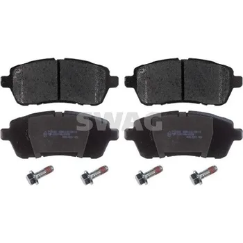 Brzdová destička Sada brzdových destiček, kotoučová brzda SWAG 50 91 6820