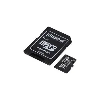 Paměťová karta KINGSTON 64GB microSDXC Industrial C10 A1 pSLC Card + SD Adapter