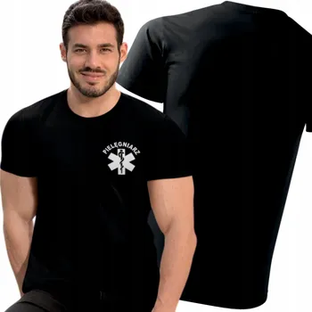 Tričko pro zdravotního bratra s eskulapem a nápisem ZDRAVOTNÍ BRATR S