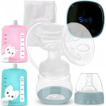 Odsávačka mléka Elektrická odsávačka mateřského mléka Berdsen 5904 150 ml, modrá