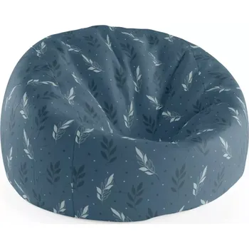 Sedací pytel Sablio Sedací vak Cocoon Modré klásky - 115 x 75 x 45 cm