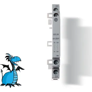 modulární přístroj a rozvaděč FINDER Pomocné kontakty 022.33, 2Z/6A 02233