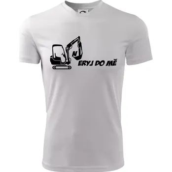 Chlapecké oblečení Neryj do mě - Dětské triko sportovní (dresovina) - 146 cm/10 let ( Bílá )