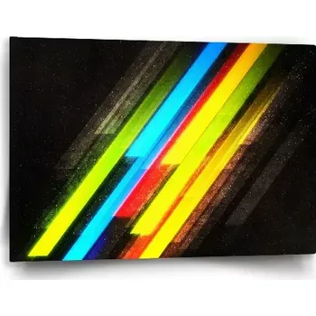 Obraz Sablio Obraz Pruhová abstrakce - 60x40 cm