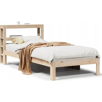 Postel Skládací dřevěná postel VidaXL 100x200 cm borovice