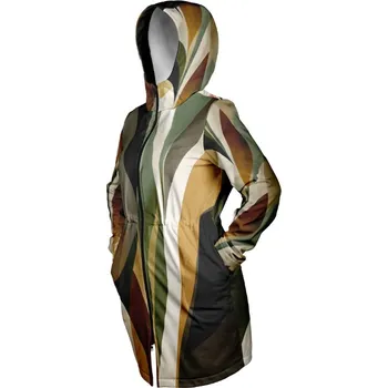 Panel se střihem 36 dámská softshell bunda přírodní linie