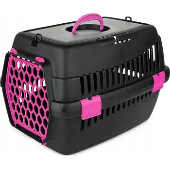 přepravka pro zvíře Přepravka Happet 33 cm x 50 cm x 33 cm růžová