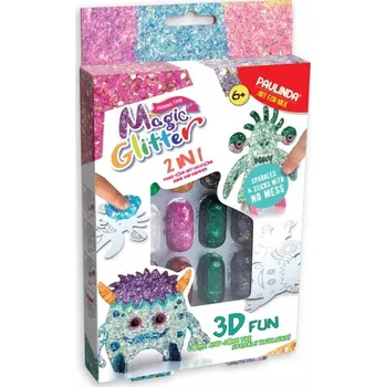 kreativní sada Kreativní sada "Magický třpyt" Vytvoř si vlastní 3D příšerku STRIGO