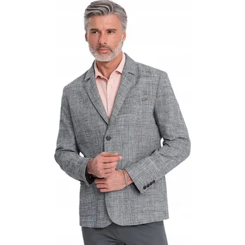 Pánské sako Pánské sako Ombre OM-BLZB-0128 elegantní , běžná velikost XL