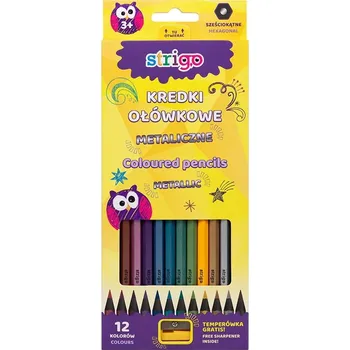 Kresba Pastelky Strigo 12 ks