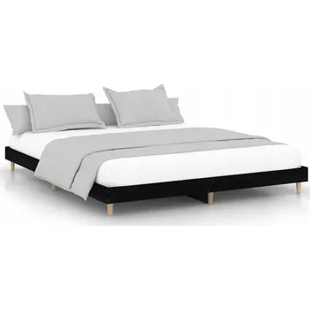 Postel Jednolůžková postel imitace dřeva GV1 120x200 černá