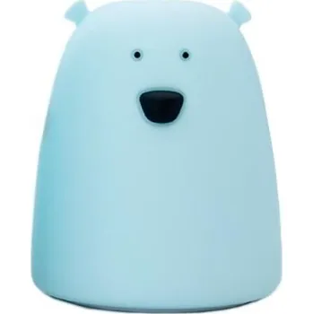 Lampička Noční lampa Rabbit & Friends modrá